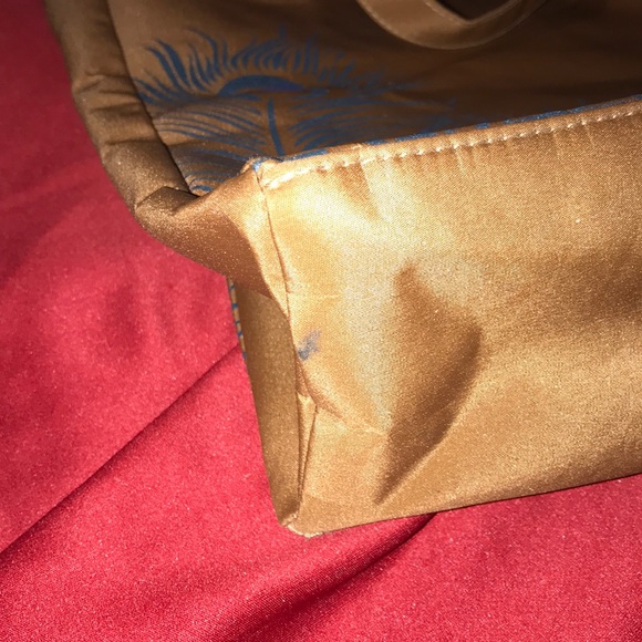 Peacock Feather Tote - Picture 6 of 7